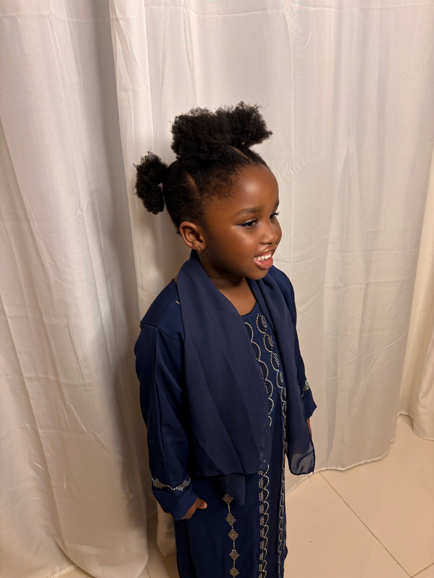 Abaya Mini - Bleu
