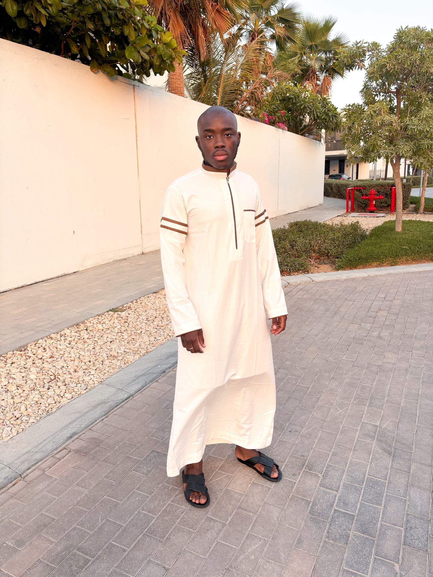 Qamis - Blanc Cassé
