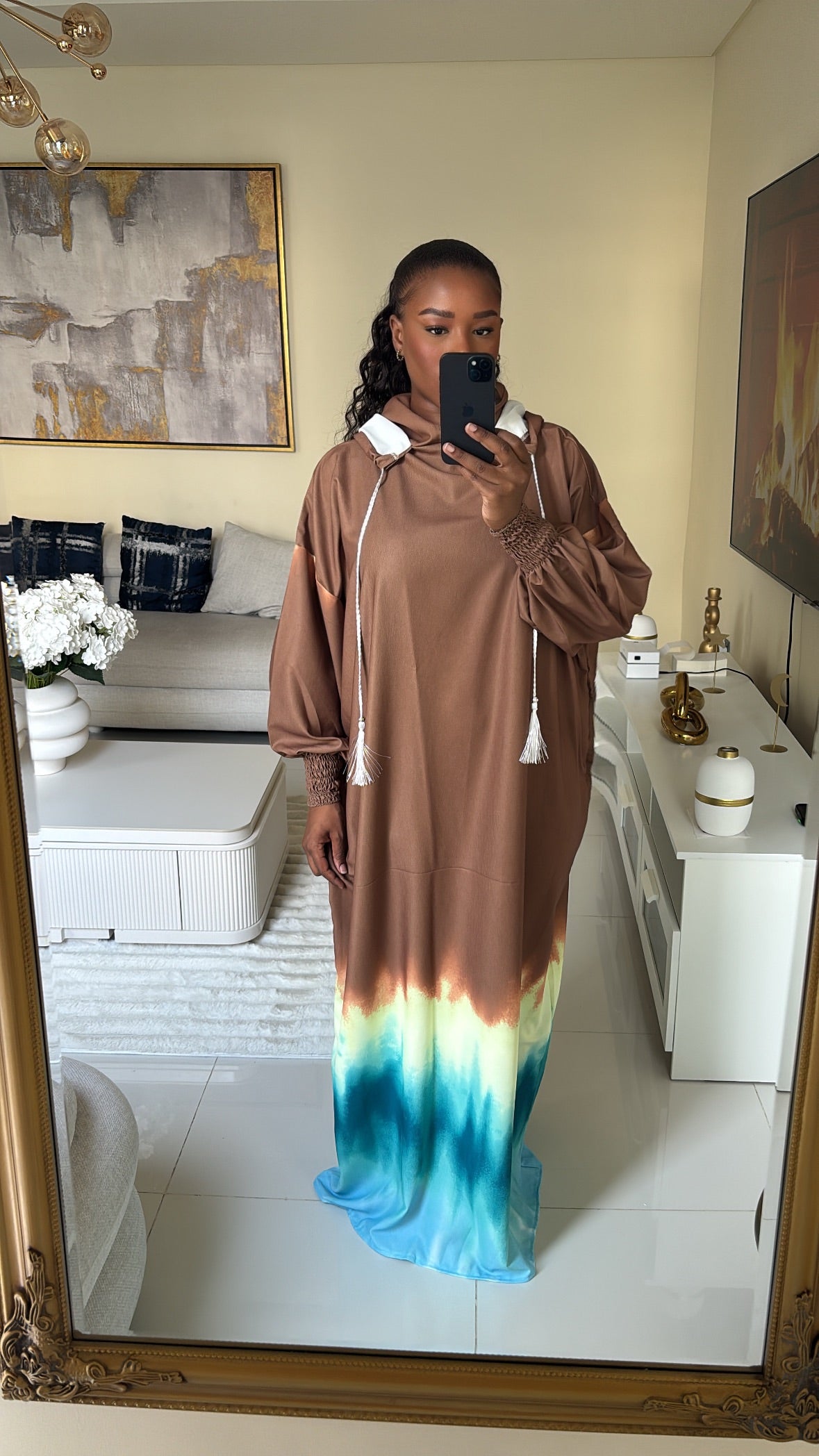 Robe de prière - Double capuche