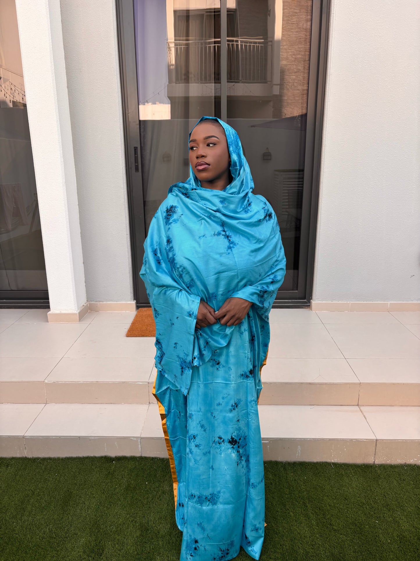 African Dress - Azur