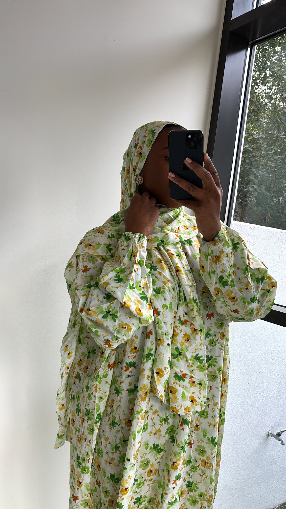 Robe de prière - Verte printemps