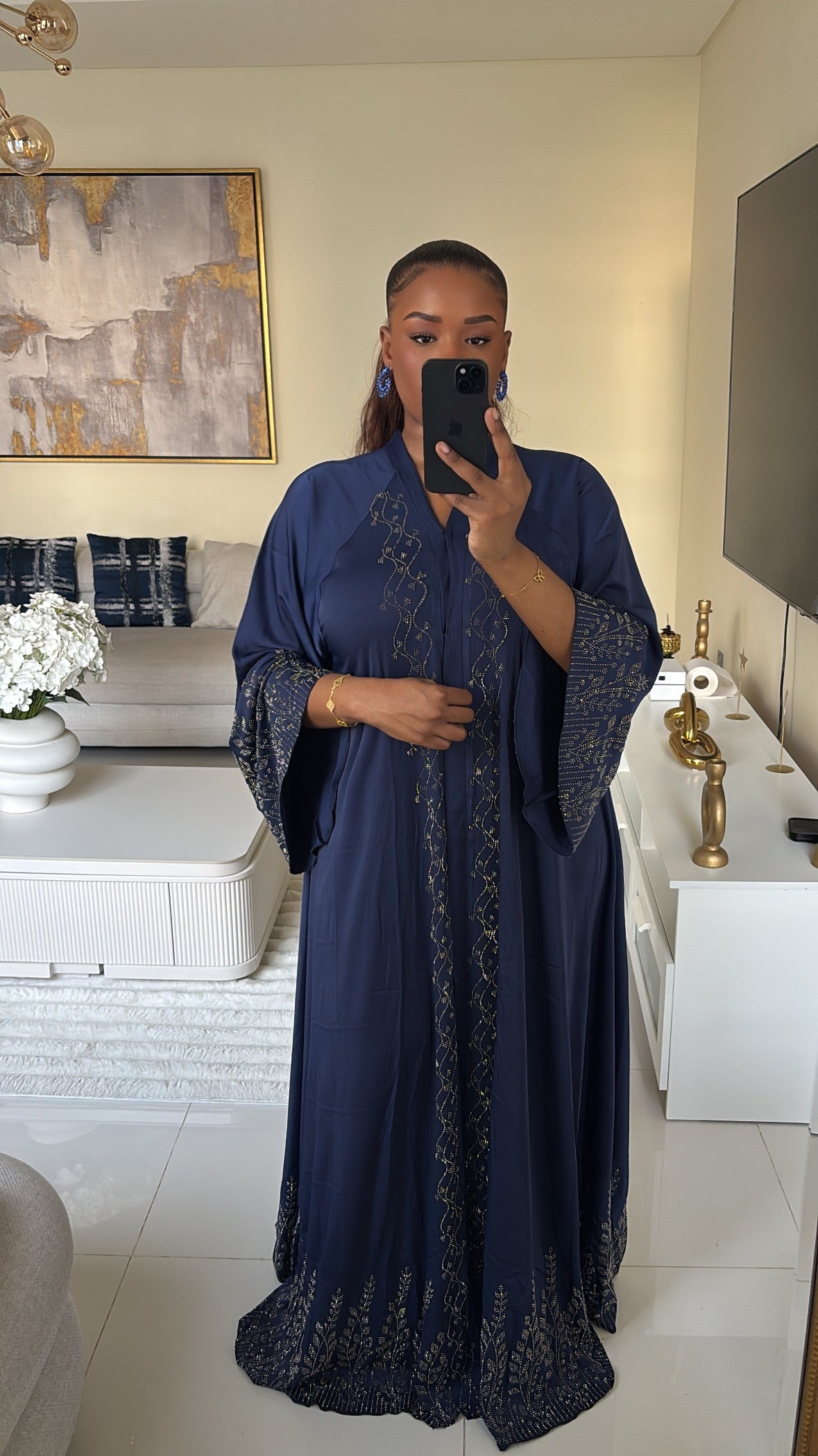Abaya - Céleste