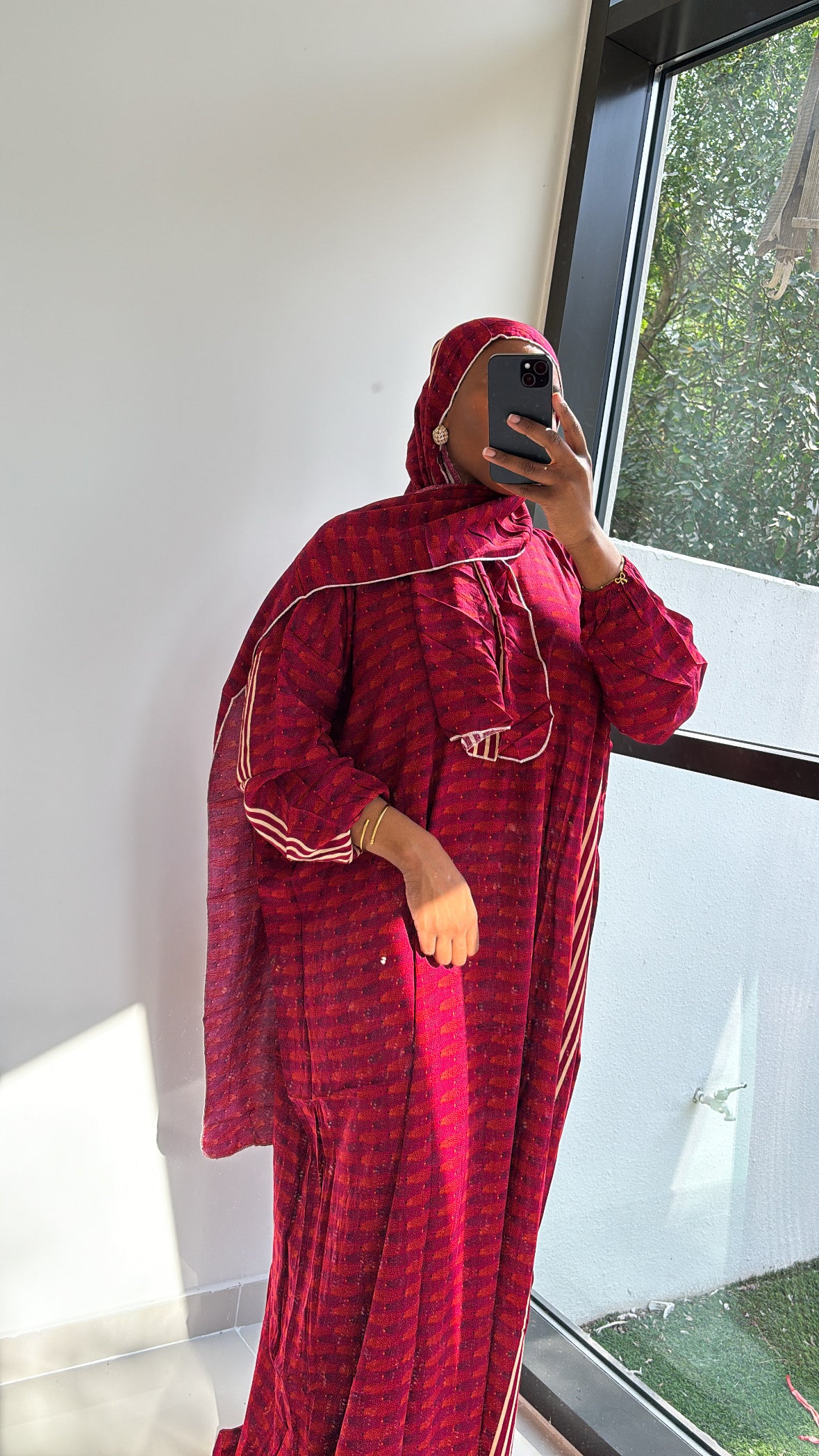 Robe de prière - Rouge