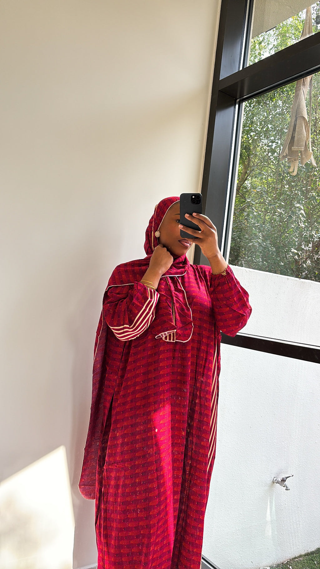 Robe de prière - Rouge