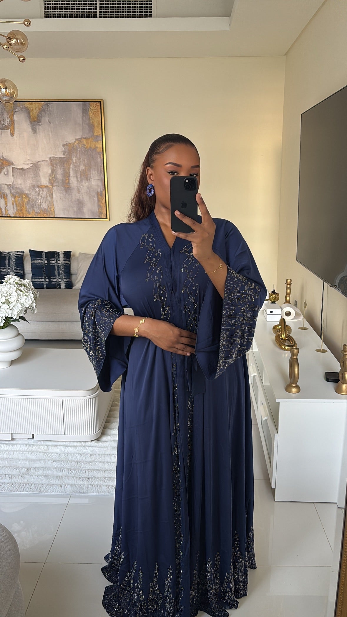 Abaya - Céleste