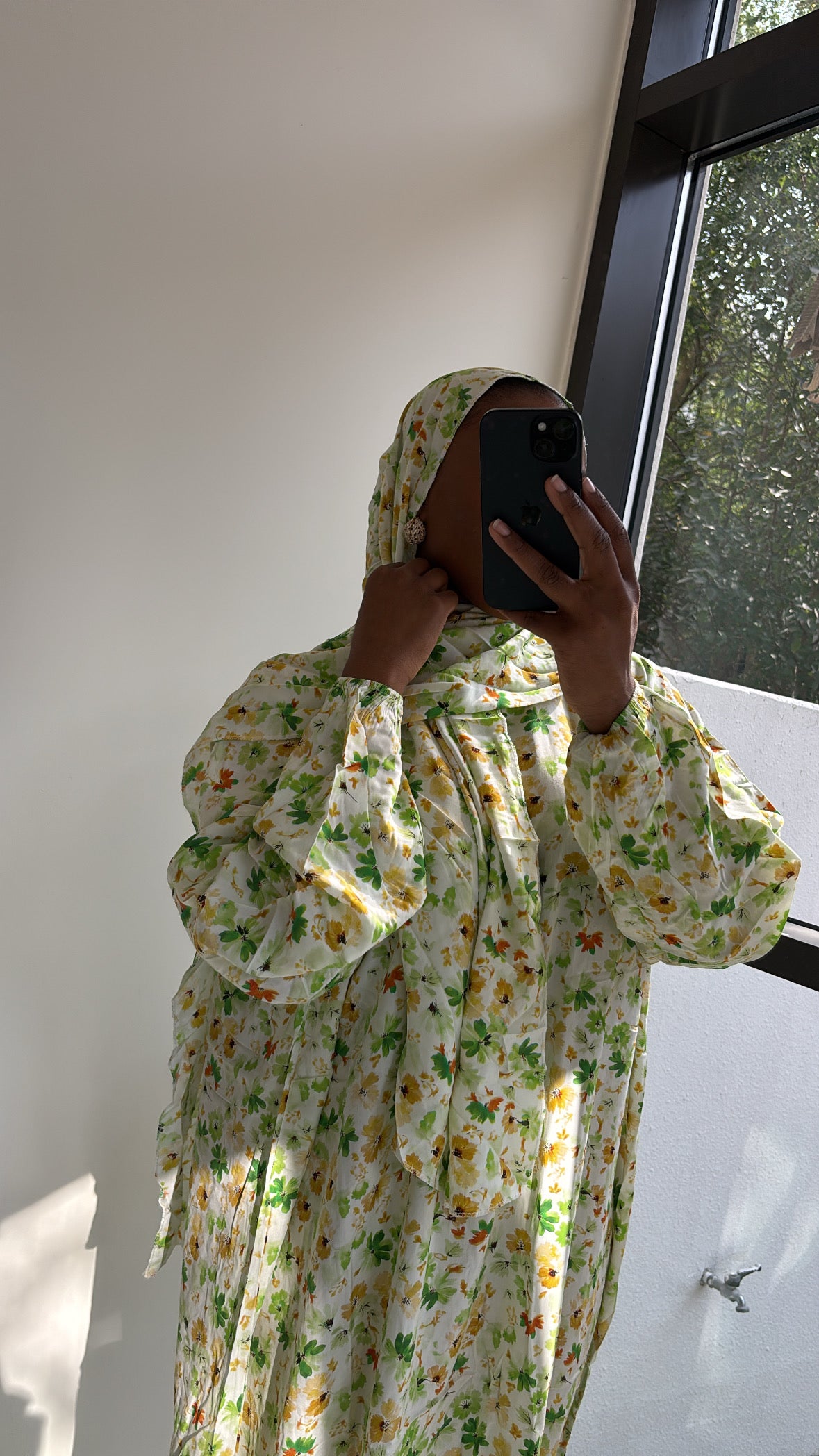 Robe de prière - Verte printemps