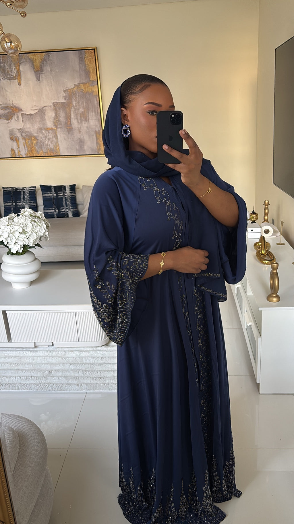 Abaya - Céleste