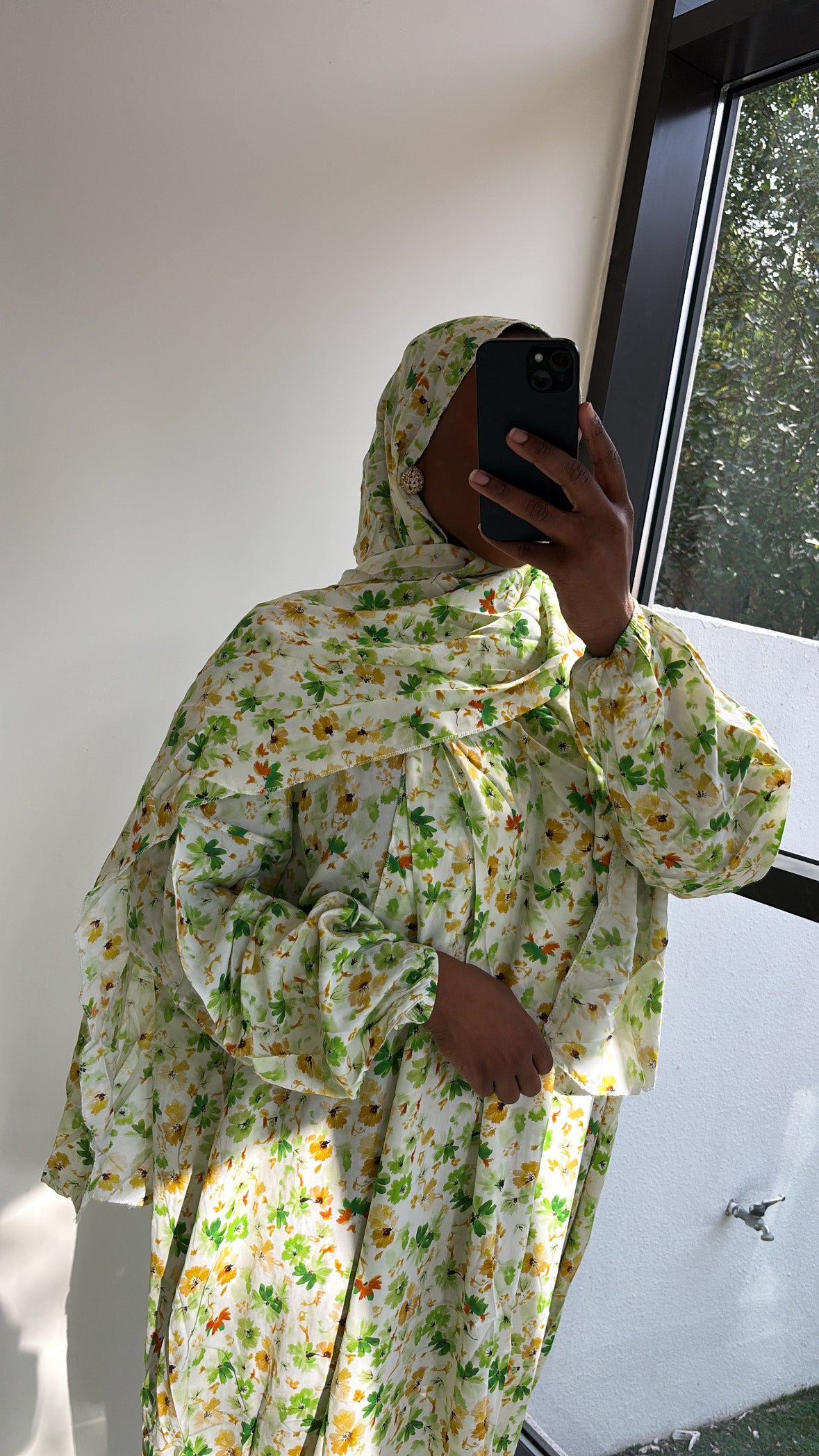 Robe de prière - Verte printemps