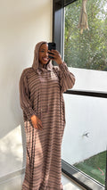 Robe de prière - Capuche Beige