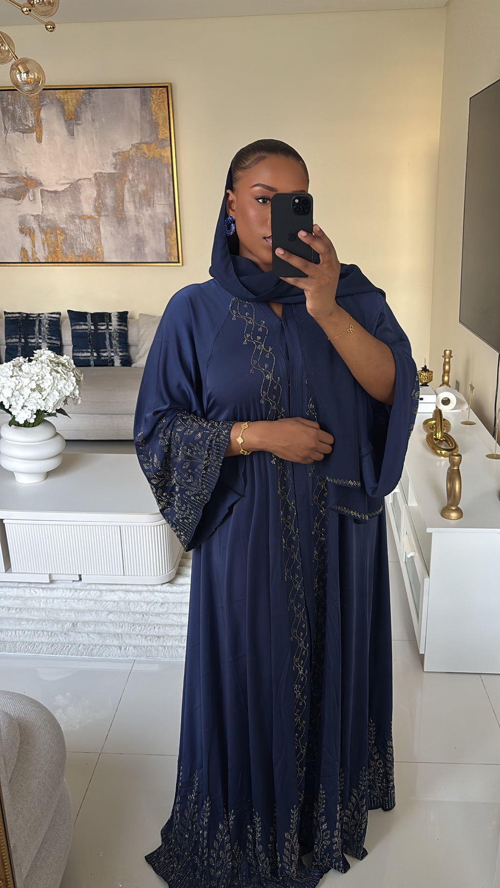 Abaya - Céleste